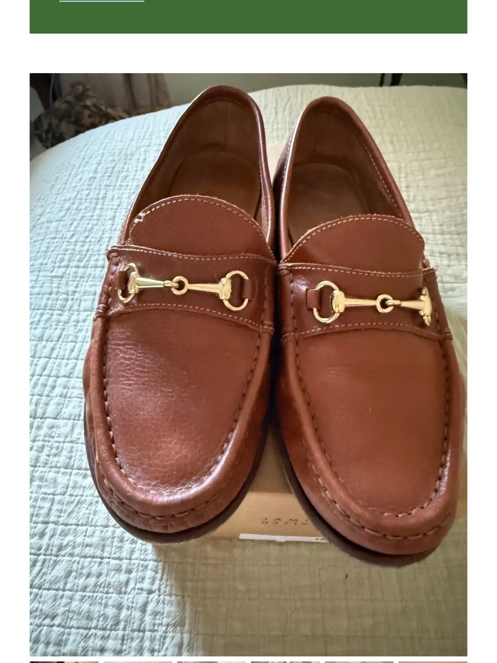 Jamie Haller Brown Leather Bit Loafers